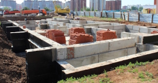 Фундаменты промышленных зданий в Биробиджане цена от 24780 руб. - заказать строительство фундамента промздания под стальные колонны